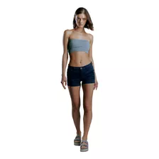 Short Gabardina Stretch Holly Land Azul Marino Mujer 0405