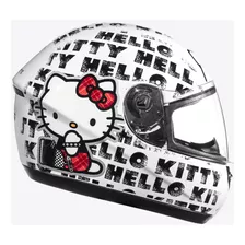 Capacete Moto Fechado Peels Hello Kitty Spike Hk Punk