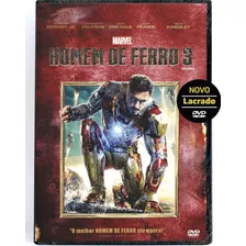 Dvd Homem De Ferro 3 Marvel Ironman 3 Novo Lacrado Original