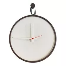 Relógio Short Strip Marrom Alça Caramelo Mostrador 40cm