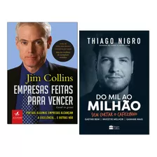 Livro Empresas Feitas Para Vencer + Do Mil Ao Milhão