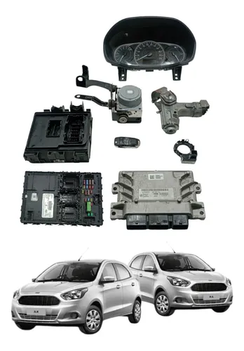 Kit Code Modulo Injeção Ford Ka 1.0 3cc 2018 2021 Usado