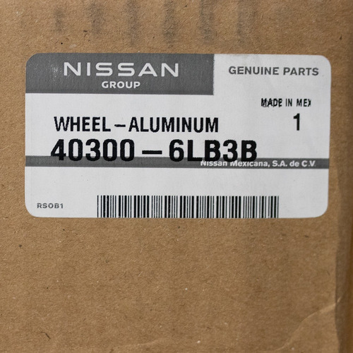 Rin Aluminio Nissan Sentra Original Foto 6