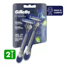 Gillette Maquina Desechable Corpo Cuerpo 2 Unidades