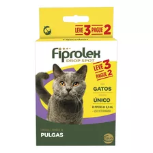 Antipulgas Fiprolex Para Gatos Leve 3 Pague 2