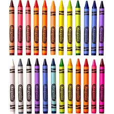 Crayones Marca Crayola 24 Unidades Surtido Oferta Colegio