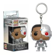 Funko Pop Llavero Cyborg Justice League