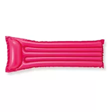 Colchon Intex Inflable Salvavidas Alberca 59703 Full Color Rosa