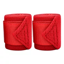 Vendas Para Caballo Elásticas De Trabajo 2 Piezas Rojo