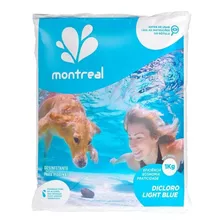 Cloro Para Piscinas E Hidrotanques Light Blue 1 Kg Montreal