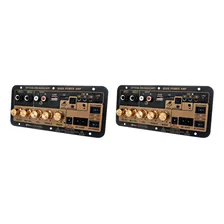 2 Placas Amplificadoras D50 Con Amplificador De Audio Óptico