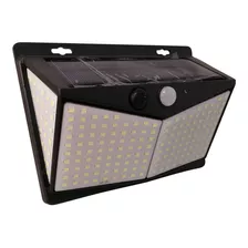 Foco Led Solar Exterior Con Sensor Nocturno Ip65