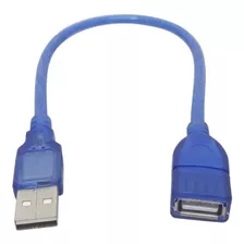 Cabo Extensão Usb 3.0 Macho Fêmea Em 50cm Blindado Nylon