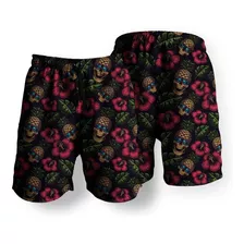 Short Bermuda Praia Mauricinho Unidade Anime Floral Diversos