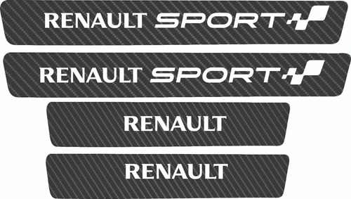 Sticker Vinil Estribos Automvil Carbono 5d Renault Sport Foto 8