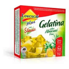 Lowçucar Gelatina Abacaxi Zero Açucar C/ Stévia 10g