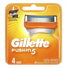 Carga Gillette Fusion 5 - Barbeador Confortável