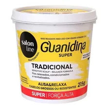Alisante Capilar Guanidina Salon Line Alisa & Relaxa 215g