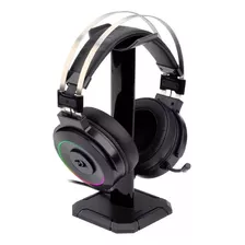 Headset Gamer Redragon Lamia 2 Rgb 7.1 40mm Suporte Preto