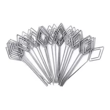 Honbay 30pcs Bricolaje Rombo Forma Anillo Bucle Artesanal Cl