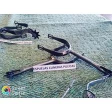 Espuelas Clineras Pulidas - Caballos - Talabarteria