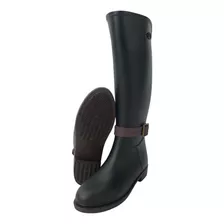 Bota Galocha Feminina Gasf Preta Ref. Ad032 Lançamento