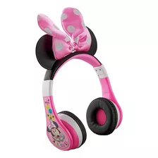 Ekids Minnie Mouse - Auriculares Bluetooth Para Niños, Aur.