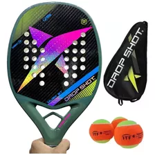 Raquete De Beach Tennis Drop Shot Musk 2023 Carbono 3k