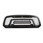 Parrilla Dodge Ram 1500 Negro Luz Led Ambar 2006 2007 2008