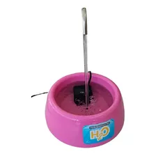 Fonte Bebedouro H2o Pet Gatos E Cães - Usb Bivolt Cor Rosa