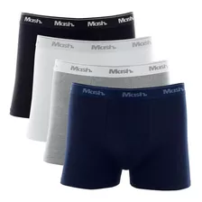 Kit 4 Cuecas Adulto Boxer Cotton - Mash 110.15