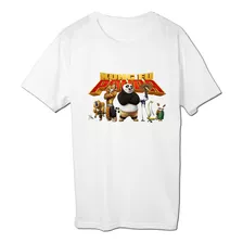 Kung Fu Panda Todos Personajes Juntos Remera Friki Tu Eres