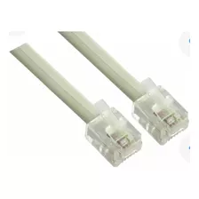 Cable Armado De 30 Mts. Con Ficha Rj11.