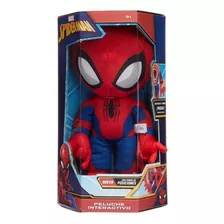 Marvel Peluche Interactivo Spiderman Con Frases Sonido 31cm