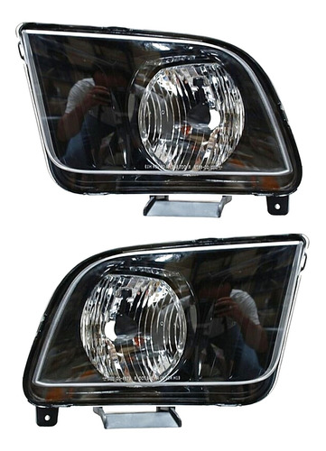 Set 2 Faros Ford Mustang 2005 Generica Foto 6