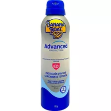 Protetor Solar Advanced Protection Spray Fps 50 Banana Boat Frasco 220ml