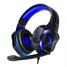 Fone De Ouvido Com Microfone Exbom Gamer C/ Led Hf-g600