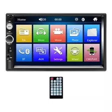 Stereo Auto Con Pantalla Tactil Bluetooth Usb Fm Lector Sd