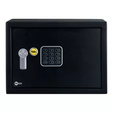 Caja De Seguridad 16,3lt Electrica Sin Visor Yale Color Negro