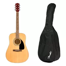 Pack Fender Dreadnought Fa-115 Con Funda + Púas + Correa