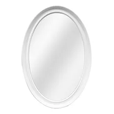 Mcs Espejo De Pared Oval 21x31 Pulgadas Tamaño Total Blanco