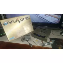Sega Saturno Japonês - Completo Com Caixa E Berço, Revisado Pelo Nando Games