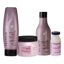 Kit 4 Pecas Renew Wf 1,812l Para Cabelos Porosos