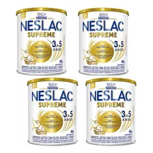 Composto Nestlé Neslac Supreme 800g Kit C/4un