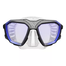 Scubapro D-mask - Máscara De Buceo, Azul/transparente, Tal.