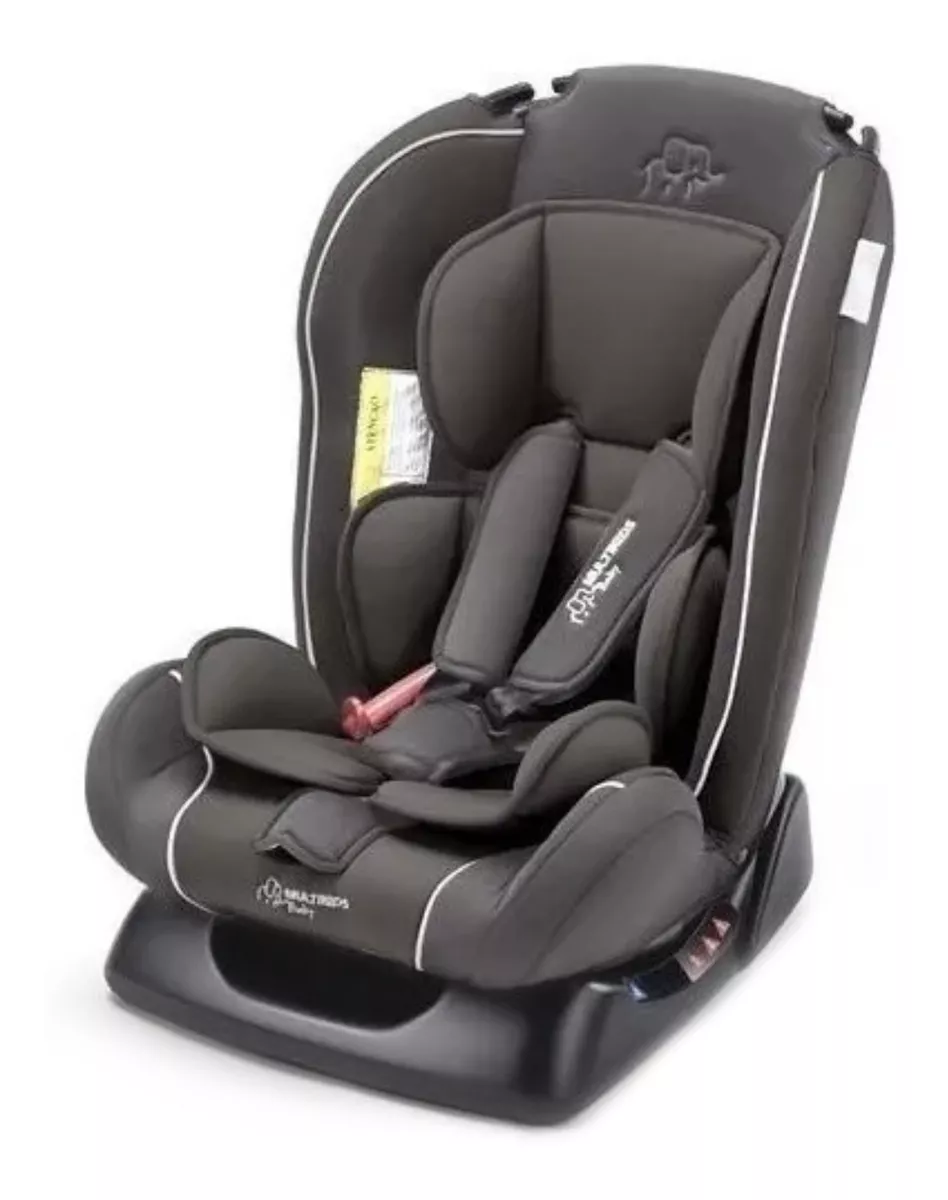Cadeira Infantil Para Carro Multikids Baby Prius Cinza-escuro