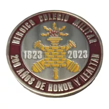 Medalla Dorada D Colección 200 Años Heroico Colegio Militar 