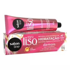 Recarga Salon Line Meu Liso Demais 80g Hidratação