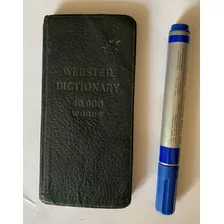 Webster Dictionary 40.000 Words, Vest Pocket 1930 B2