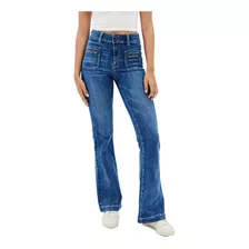 Jeans Mujer American Eagle Nxt Level Super Highwaisted Flare
